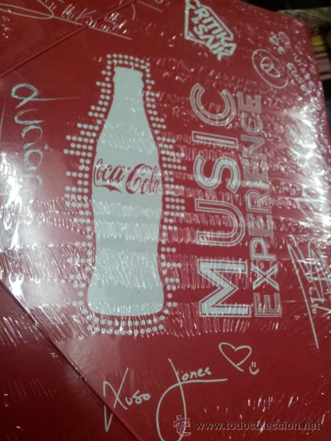 Collecting of Coca-Cola and Pepsi: CARPETA Y LIBRETA COCA COLA MUSIC EXPERIENCE COCACOLA XUSO JONES-ELLIOT-CRITIKA SAIK-LUCIA