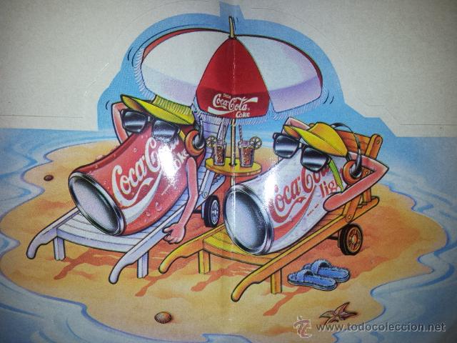 Collecting of Coca-Cola and Pepsi: PEGATINA COCA COLA de COCACOLA