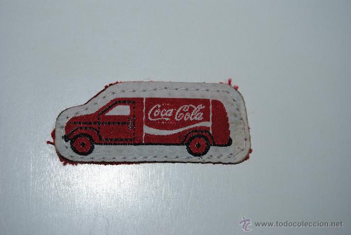 Coleccionismo de Coca-Cola y Pepsi: EMBLEMA COCA COLA DE TELA - Foto 1