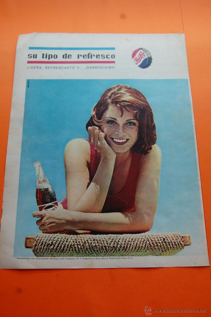 Sammeln von Coca-Cola und Pepsi: PUBLICIDAD 1964 - COLECCION REFRESCOS - PEPSI COLA TAMA&Ntilde;O: 27 x 36 CM.