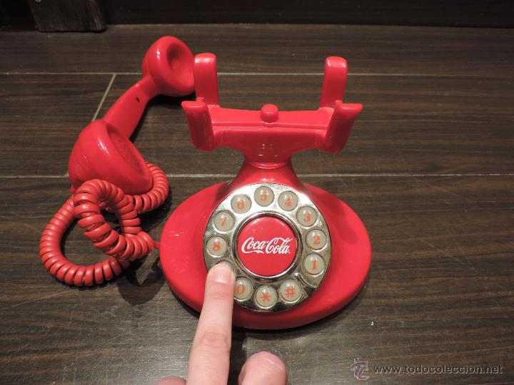 Coleccionismo de Coca-Cola y Pepsi: Telefono Rojo Estilo Retro de Coca - Cola - Foto 10