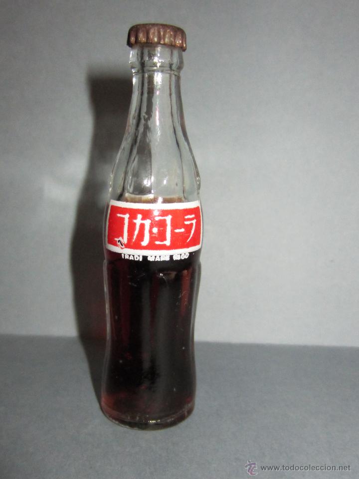 Coleccionismo de Coca-Cola y Pepsi: Botella Coca Cola Miniatura. - Foto 2