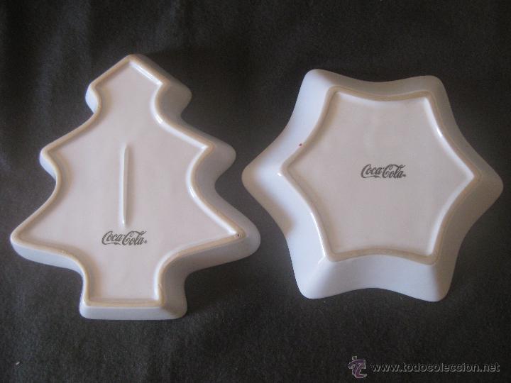 Coleccionismo de Coca-Cola y Pepsi: Bandejas CocaCola ceramicas - Foto 2