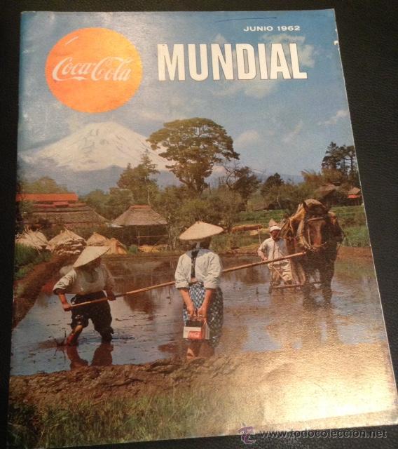 Sammeln von Coca-Cola und Pepsi: rarisima revista de coca-cola mundial de junio de 1962
