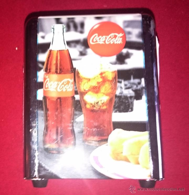 Coleccionismo de Coca-Cola y Pepsi: Servilletero Coca Cola - Martini - Chispazo - Foto 4