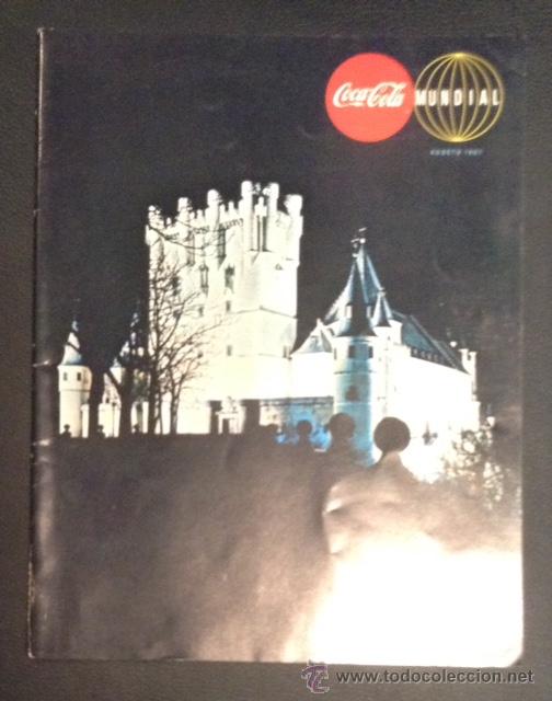 Sammeln von Coca-Cola und Pepsi: rarisima revista de coca-cola mundial de agosto de 1967 a&ntilde;os 60