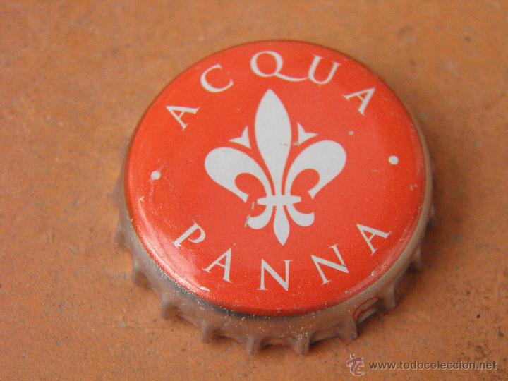 Coleccionismo de Coca-Cola y Pepsi: BOTTLE CAP WATER EAU CHAPA AGUA ACQUA PANNA (2). FLORENCIA. ITALIA.---------LOTE N. 140---CARMANJO