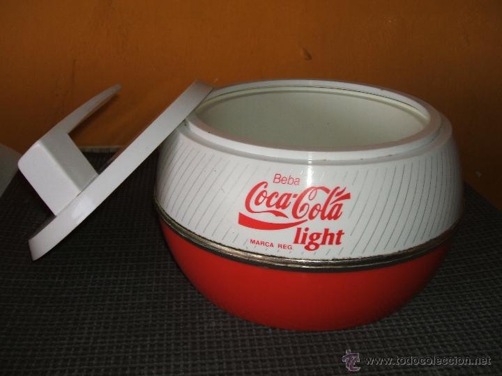 Coleccionismo de Coca-Cola y Pepsi: CUBITERA CON TAPA COCA-COLA LIGHT. - Foto 3