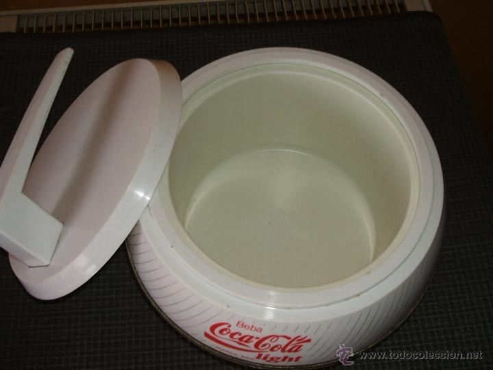 Coleccionismo de Coca-Cola y Pepsi: CUBITERA CON TAPA COCA-COLA LIGHT. - Foto 4