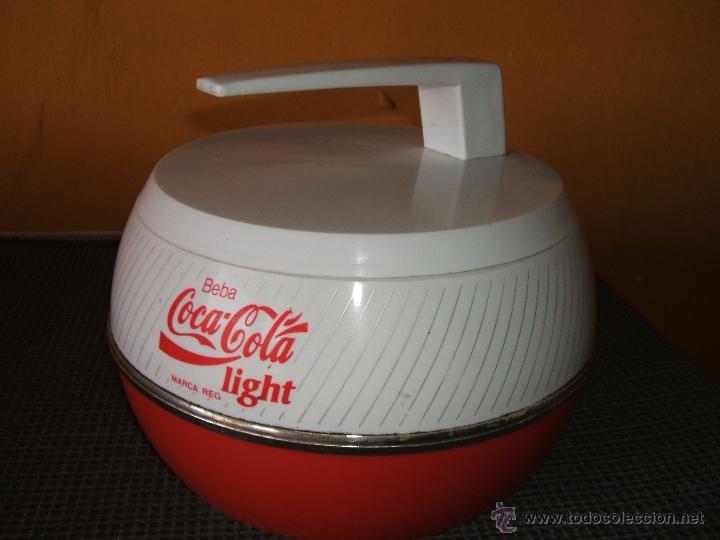 Coleccionismo de Coca-Cola y Pepsi: CUBITERA CON TAPA COCA-COLA LIGHT. - Foto 6