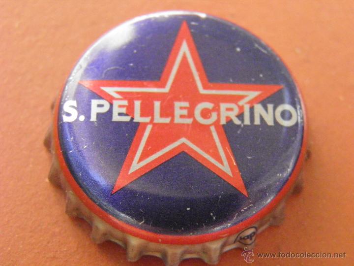 Coleccionismo de Coca-Cola y Pepsi: TAPPI CHAPA AGUA S. PELLEGRINO (3). ITALIA. FAB. CHAPA: DAP.---LOTE N. 957--------CARMANJO