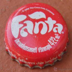 Coleccionismo de Coca-Cola y Pepsi: TAPÓN CORONA REFRESCO TAPPI CHAPA TAPÓN CORONA FANTA. THAILANDIA. (5)----LOTE N.980-------CARMANJO
