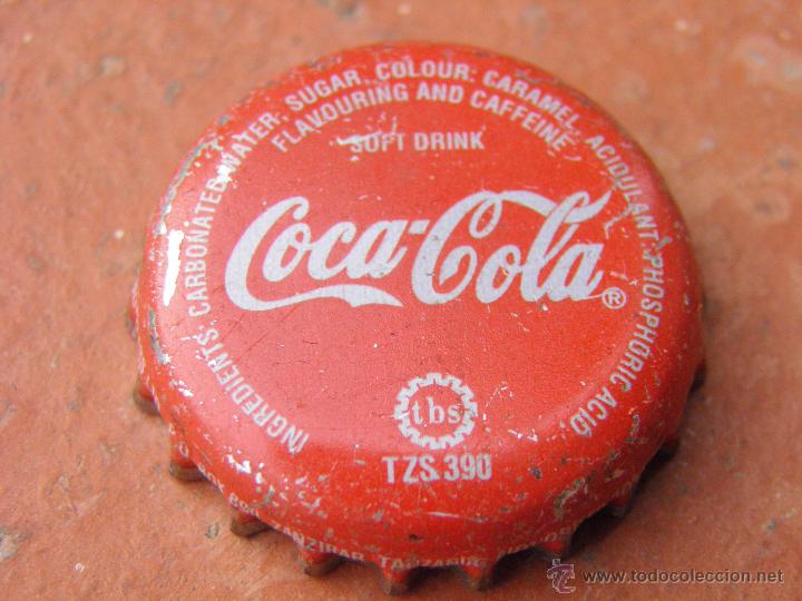 Colecionismo de Coca-Cola e Pepsi: BOTTLE CAP REFRECO CHAPA TAP&Oacute;N CORONA COCA COLA. TANZANIA. (13).----LOTE N.2317-------CARMANJO