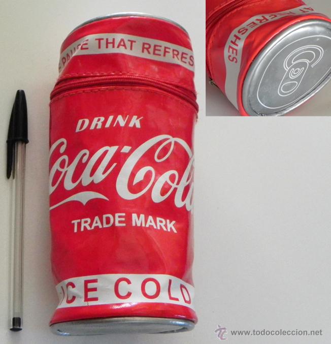 Collectionnisme de Coca-Cola et Pepsi: ESTUCHE DE COCA COLA - IMITA A LATA / BOTE - VAC&Iacute;O - PUBLICIDAD - M&Aacute;S ART&Iacute;CULOS COCACOLA EN VENTA