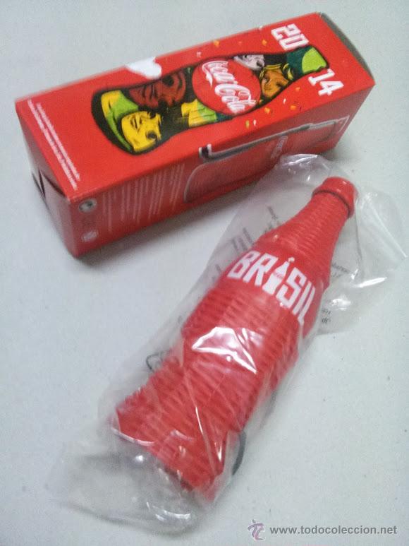 Coleccionismo de Coca-Cola y Pepsi: COCA COLA MARACA BRASIL 2014 - Foto 1