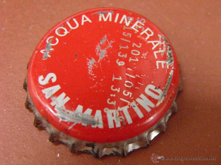 Coleccionismo de Coca-Cola y Pepsi: TAPPI CHAPA AGUA SAN MARTINO. CORSO. SARDEGNA. ITALIA. MUY RARA.--LOTE N. 2364--CARMANJO