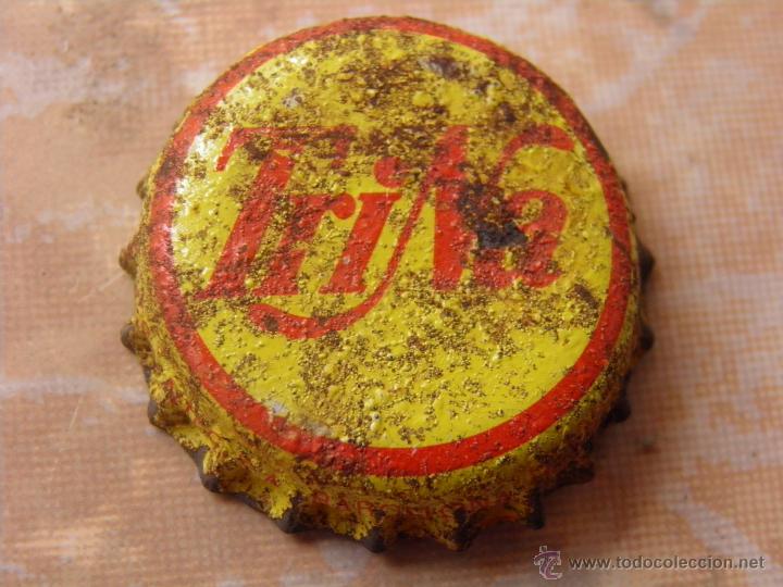 Coleccionismo de Coca-Cola y Pepsi: BOTTLE CAP KRONKORKEN TAPPI ANTIGUA CHAPA TRINA. CON CORCHO. FAB. CHAPA:U.--LOTE N. 452----CARMANJO