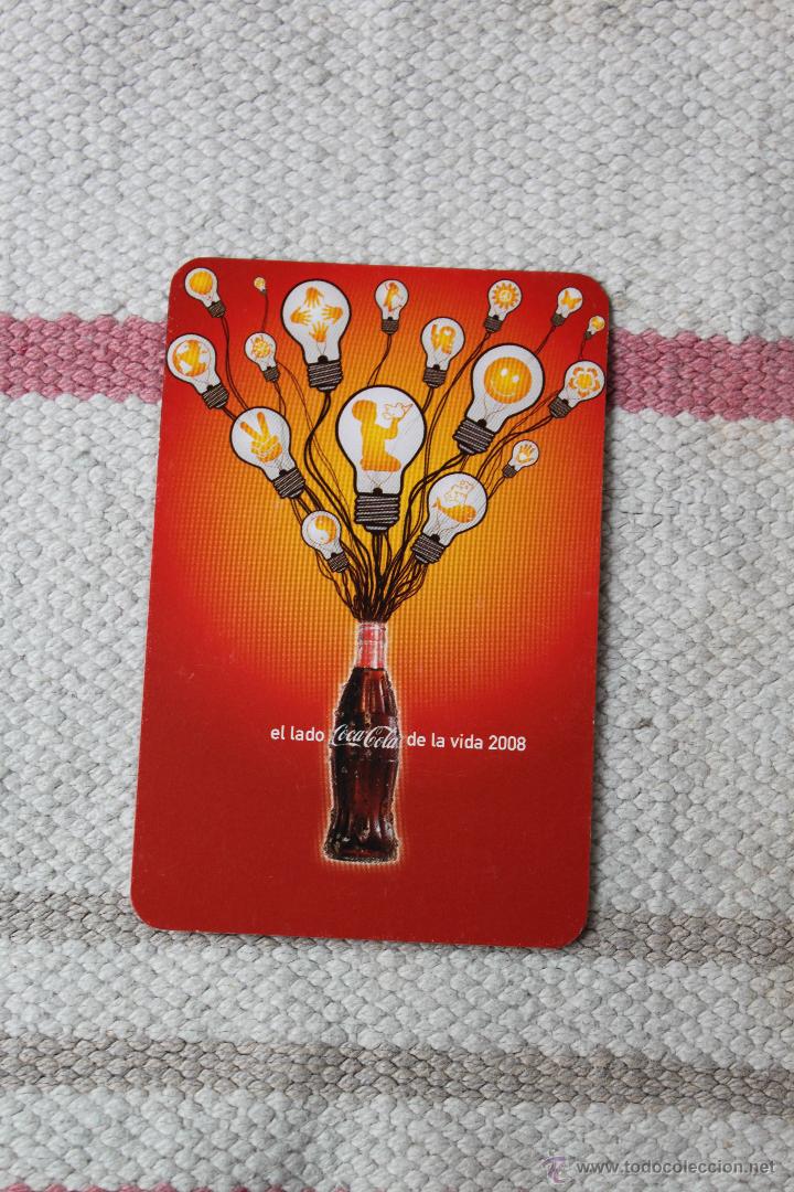 Collecting of Coca-Cola and Pepsi: CALENDARIO COCA COLA A&Ntilde;O 2008
