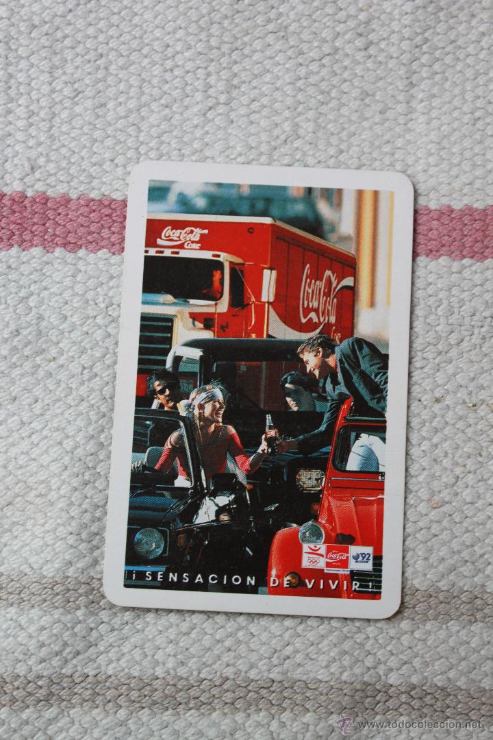 Collecting of Coca-Cola and Pepsi: CALENDARIO FOURNIER COCA COLA A&Ntilde;O 1992