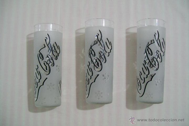 Gobernable artículo simbólico tres vasos coca cola vidrio esmerilado raros - Buy Collectibles about  Coca-Cola and Pepsi at todocoleccion - 50861887