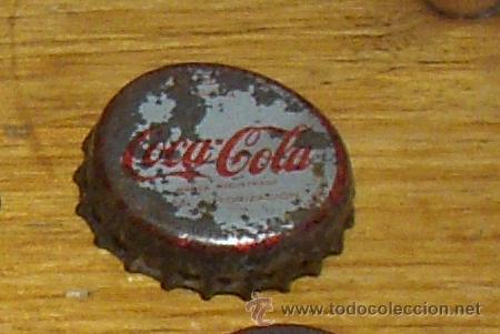 Collectionnisme de Coca-Cola et Pepsi: CHAPA DE COCA COLA, MALAGA. TRASERA DE PLASTICO, NO CORCHO.