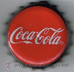 Coleccionismo de Coca-Cola y Pepsi: CHAPA O TAPON CORONA DE COCACOLA (Fald&oacute;n Plateado) - U COCA-COLA