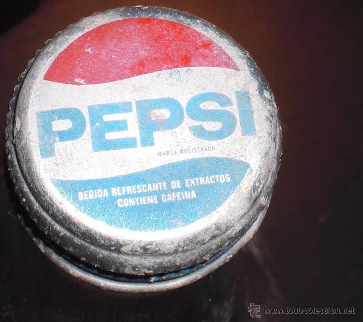 Coleccionismo de Coca-Cola y Pepsi: Botella litro pepsi cola - Foto 3