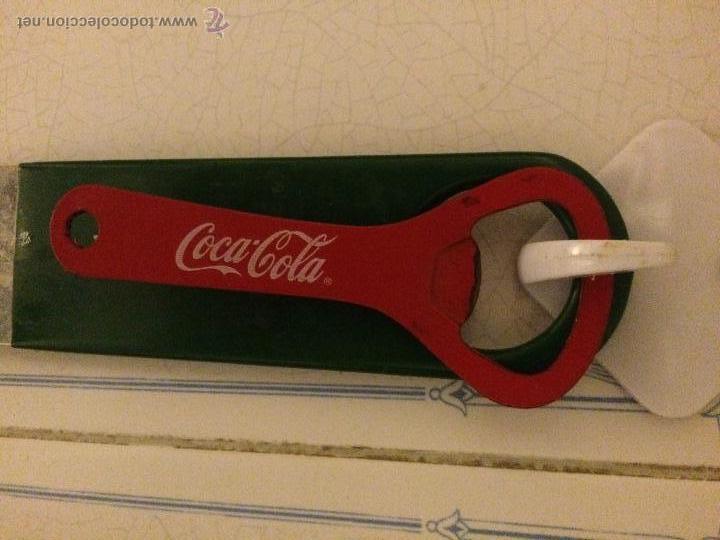 Coleccionismo de Coca-Cola y Pepsi: Abrebotellas publicitario de Coca-Cola. - Foto 1