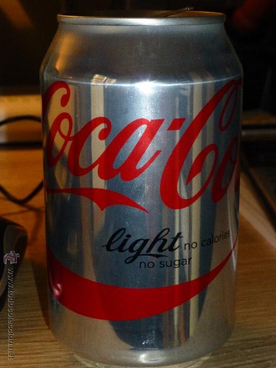 Coleccionismo de Coca-Cola y Pepsi: Bote de coca cola light aleman - Foto 1