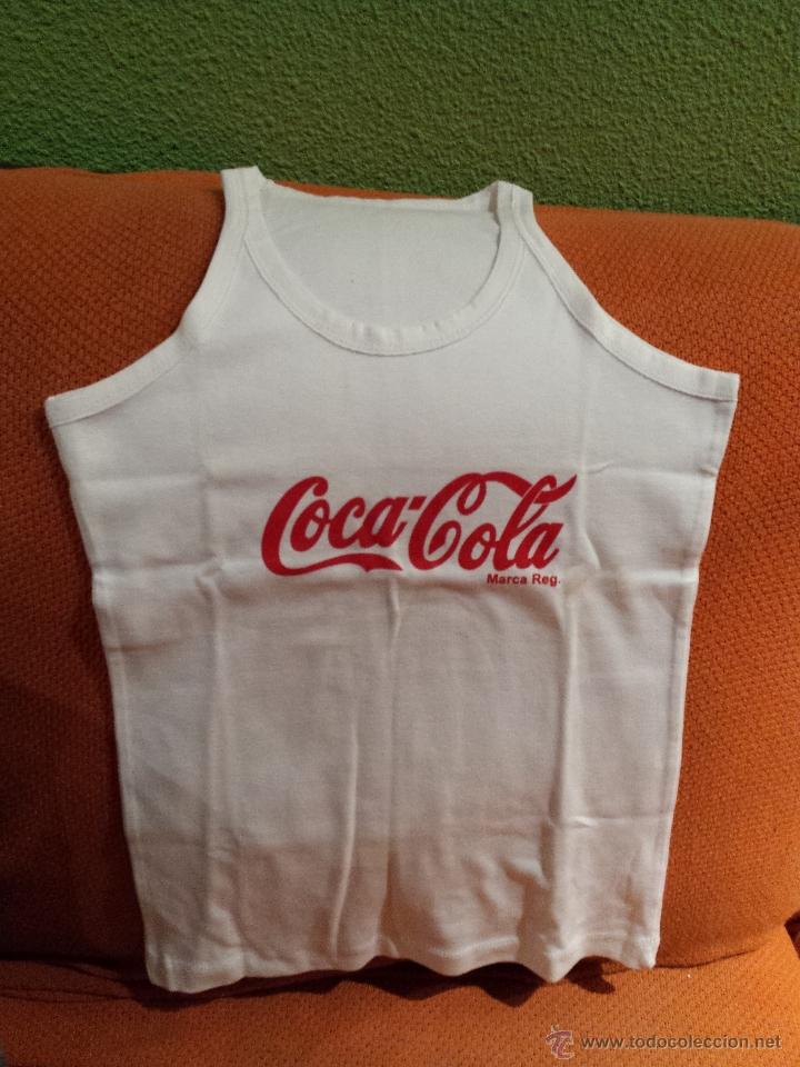 Coleccionismo de Coca-Cola y Pepsi: CAMISETA COCA COLA DE COCACOLA SIN MANGAS