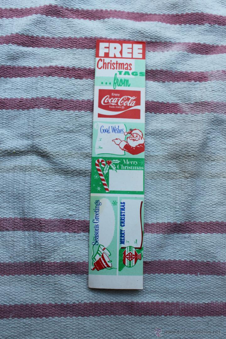 Coleccionismo de Coca-Cola y Pepsi: TARJETA COCA COLA