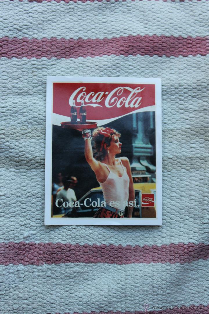 Collecting of Coca-Cola and Pepsi: PEGATINA COCA COLA