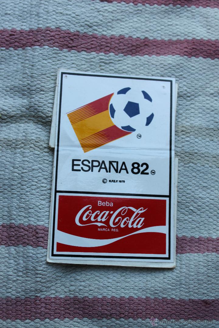 Collecting of Coca-Cola and Pepsi: PEGATINA COCA COLA ESPA&Ntilde;A 82