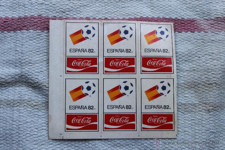 Collecting of Coca-Cola and Pepsi: PEGATINA COCA COLA ESPA&Ntilde;A 82