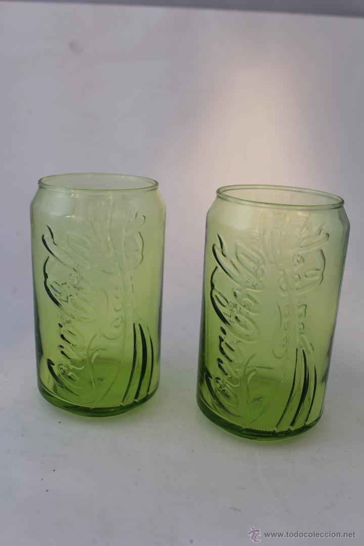 Coleccionismo de Coca-Cola y Pepsi: 2 VASOS COCACOLA - Foto 3
