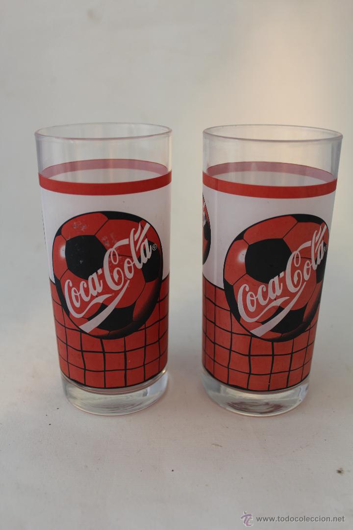 Coleccionismo de Coca-Cola y Pepsi: 2 VASOS COCACOLA - Foto 4