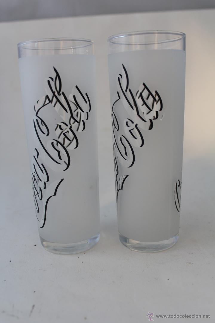 Coleccionismo de Coca-Cola y Pepsi: 2 VASOS COCACOLA - Foto 2