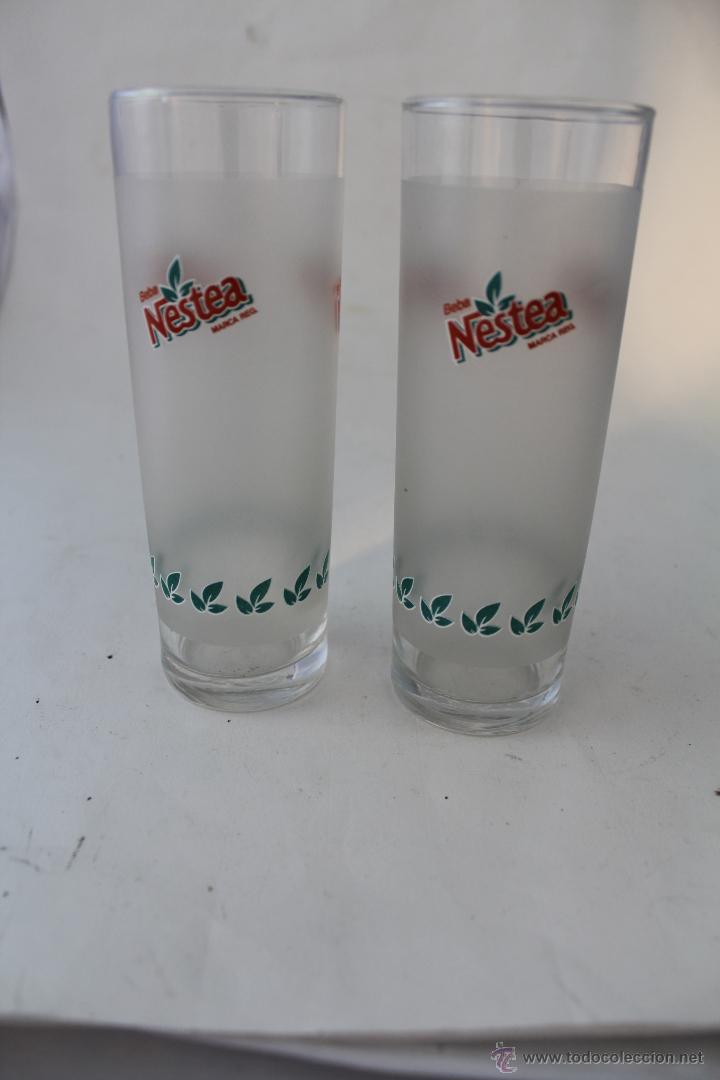 Coleccionismo de Coca-Cola y Pepsi: 2 VASOS NESTEA - Foto 1