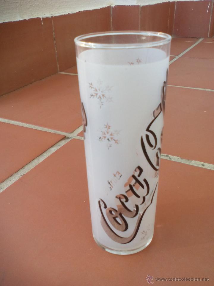 Collectionnisme de Coca-Cola et Pepsi: Vaso copos de nieve coleccionable de tubo de Coca Cola, de tubo 33 cl