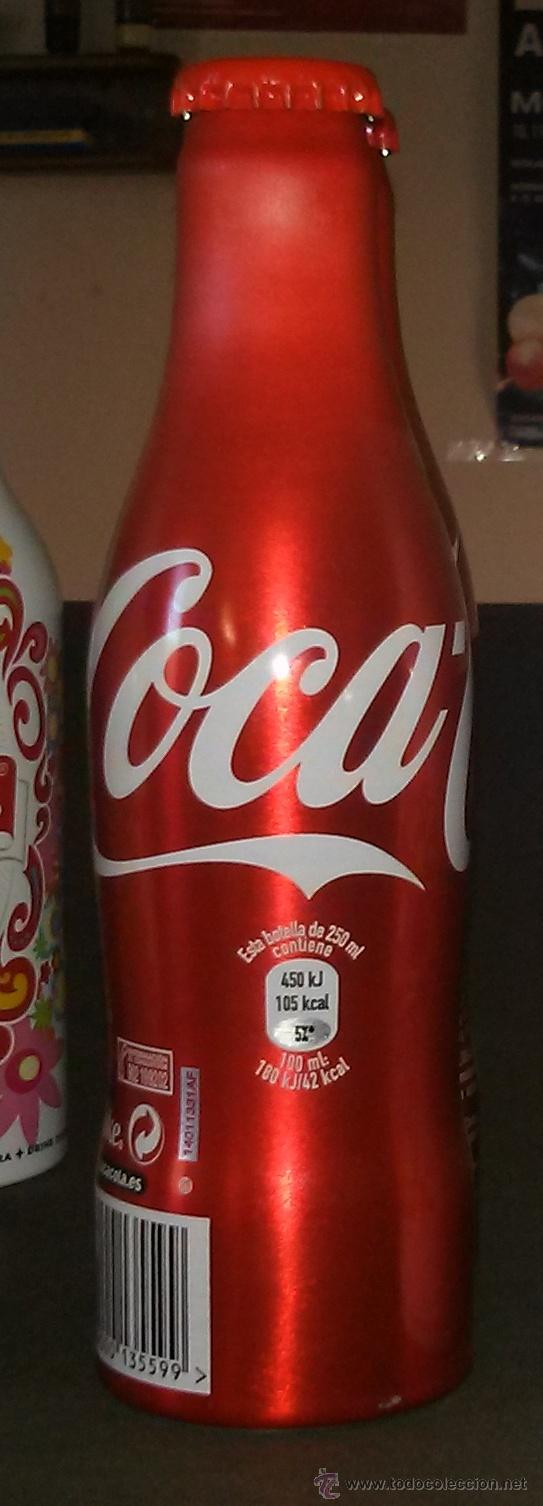 Coleccionismo de Coca-Cola y Pepsi: Botella aluminio Coca-Cola - Foto 1