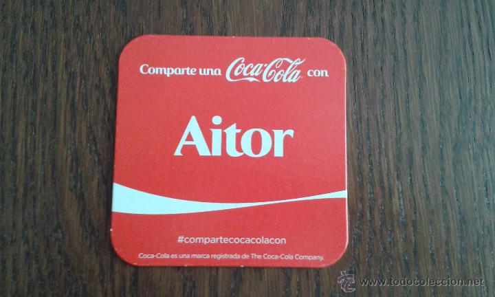 Sammeln von Coca-Cola und Pepsi: posavasos de Coca cola (Aitor)