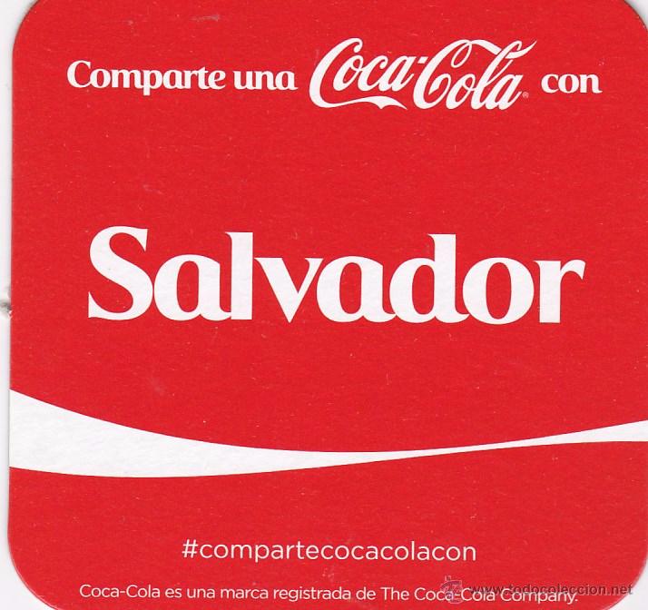 Collectionnisme de Coca-Cola et Pepsi: POSAVASOS - COMPARTE UNA COCA COLA CON ... SALVADOR