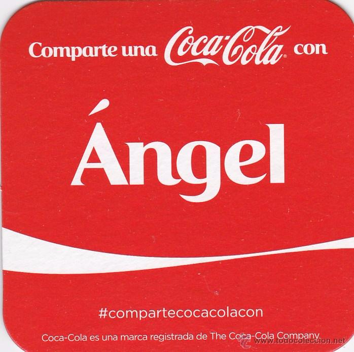 Collectionnisme de Coca-Cola et Pepsi: POSAVASOS - COMPARTE UNA COCA COLA CON ... ANGEL