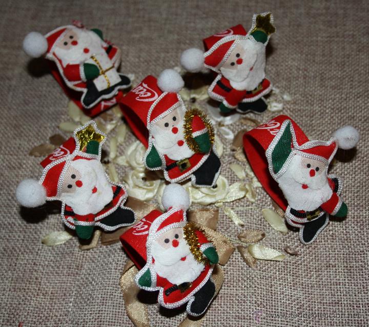 Coleccionismo de Coca-Cola y Pepsi: Simpaticos y graciosos servilleteros navide&ntilde;os de Coca Cola
