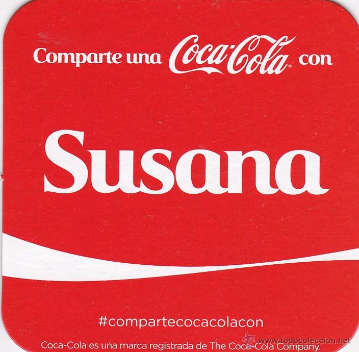 Collectionnisme de Coca-Cola et Pepsi: POSAVASOS - COMPARTE UNA COCA COLA CON ... SUSANA