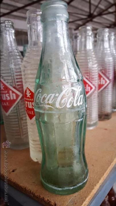 Colecionismo de Coca-Cola e Pepsi: Botellin de Coca Cola - A&ntilde;os 70 -  (serigrafiada)
