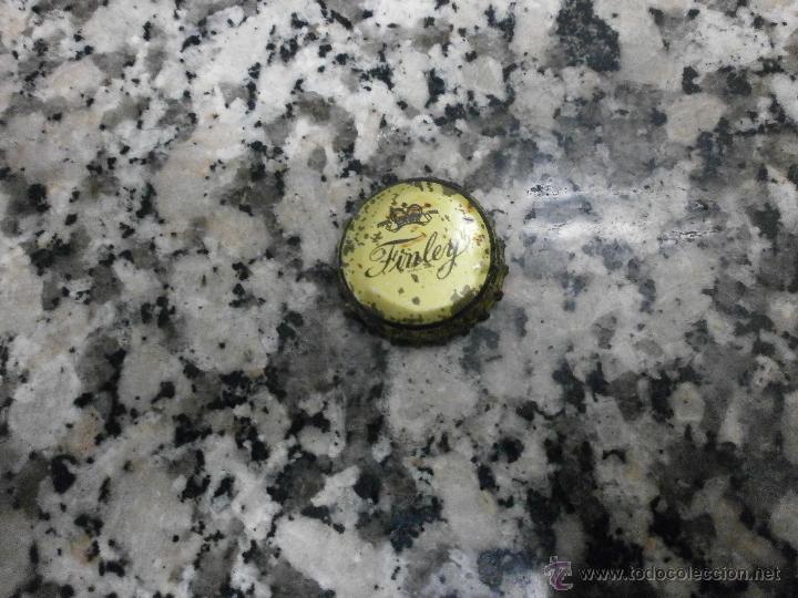 Colecionismo de Coca-Cola e Pepsi: CHAPA TONICA FINLEY REVERSO CORCHO