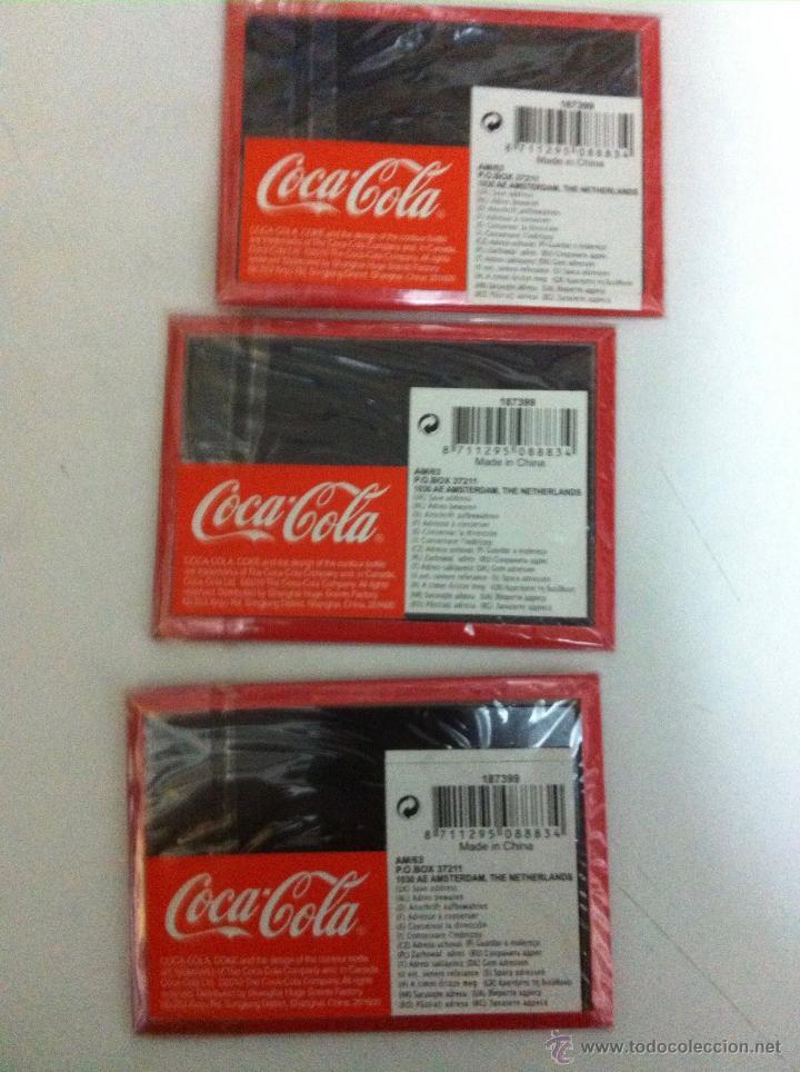 Coleccionismo de Coca-Cola y Pepsi: coca-cola -lote 3 imanes - Foto 2