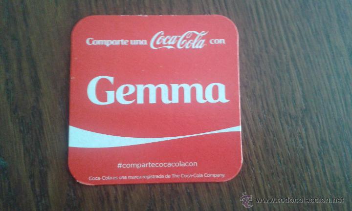 Coleccionismo de Coca-Cola y Pepsi: posavasos de coca cola (gemma)