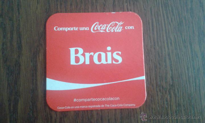 Coleccionismo de Coca-Cola y Pepsi: posavasos de Coca cola (Brais) - Foto 1
